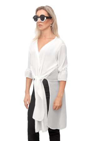 Blusa com amarração
