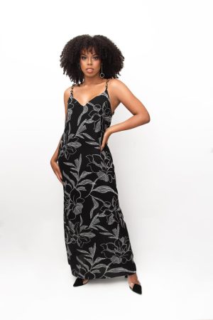 Vestido Alça Correntes